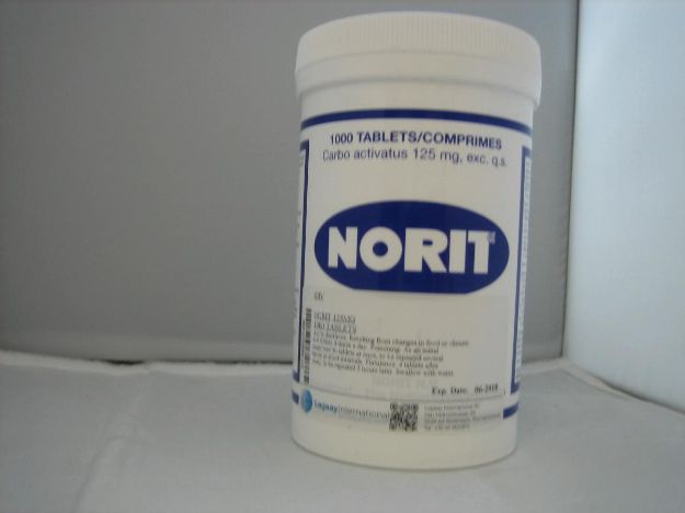 Norit 125mg tablet - 50 pcs